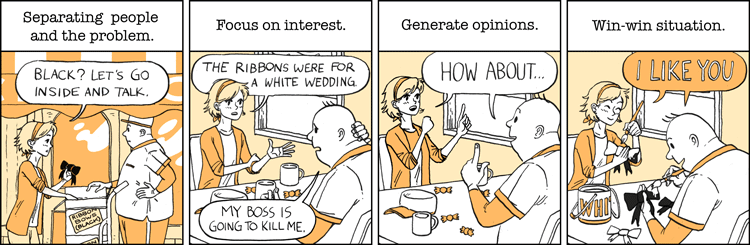 Negotiation Part 2 comic strip