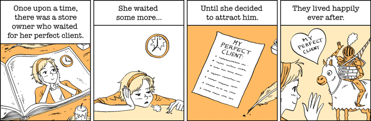Perfect Client comic strip